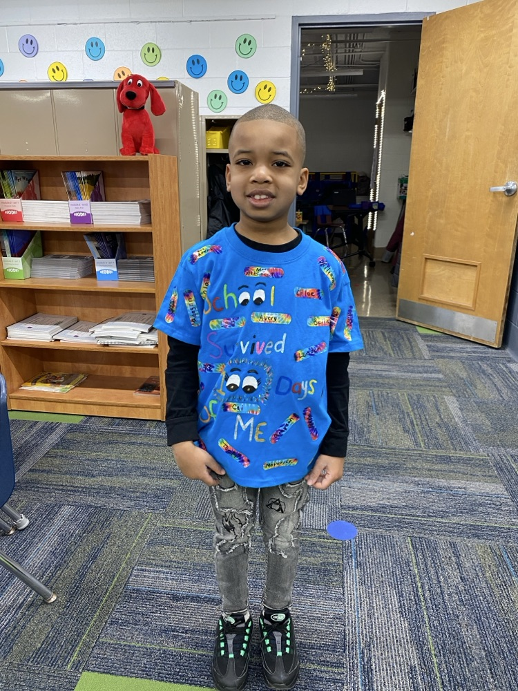homemade shirt for 100th day
