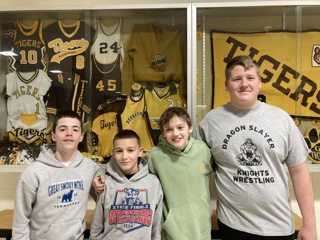 Boy wrestlers going to state.