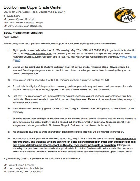 Promotion Information