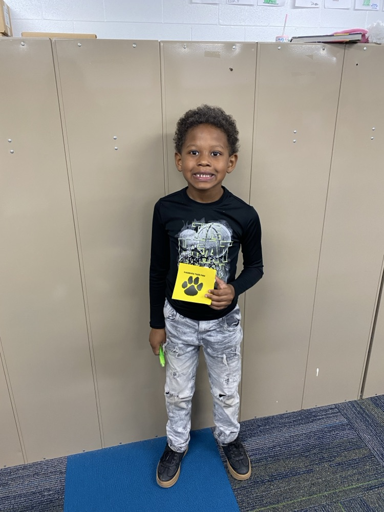 student with tiger paw reward