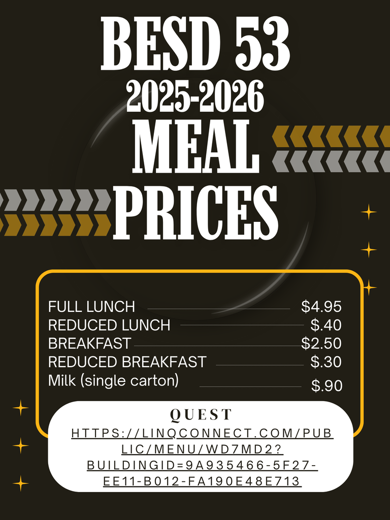 BESD Meal Prices