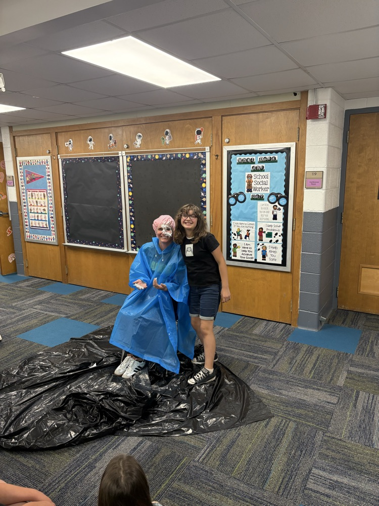 Mrs. James and student