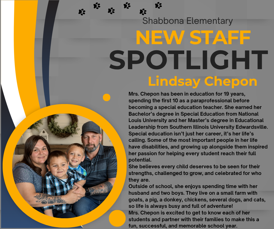 Mrs. Chepon and her family