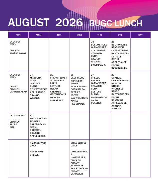 August Lunch