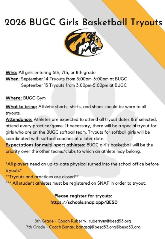 Girls Basketball Tryouts