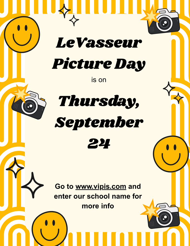 Picture Day is coming up on September 24!