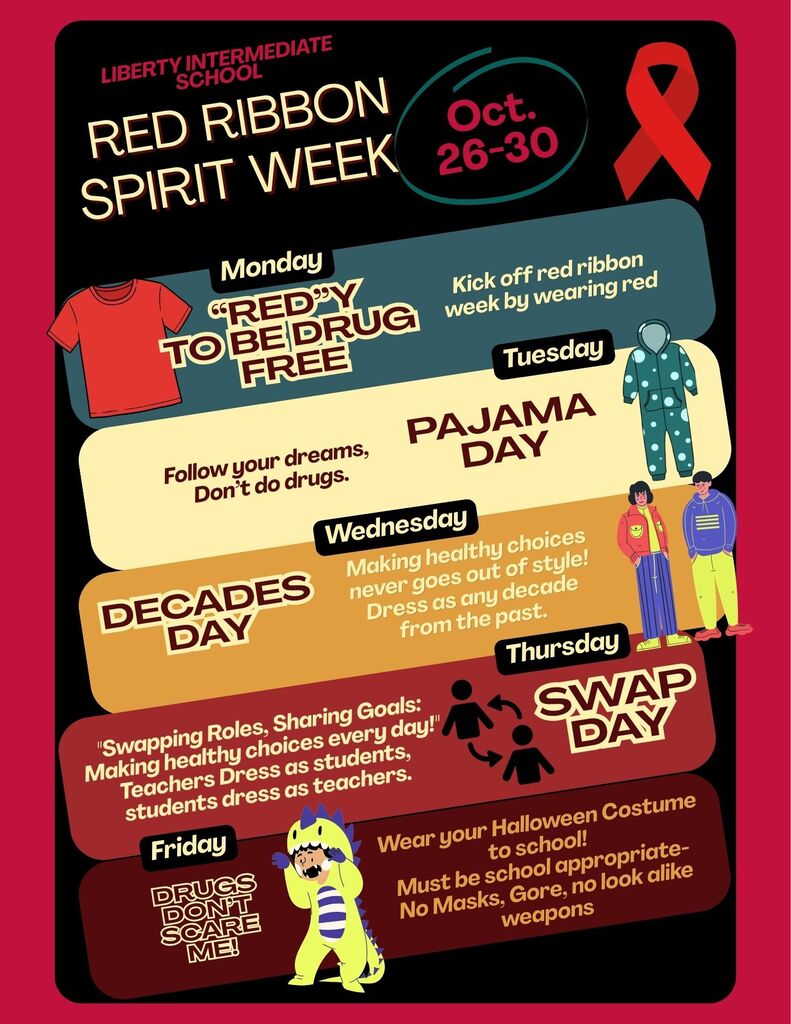 Red Ribbon Week Oct 26-30
