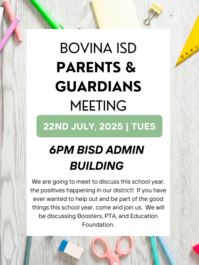 parent/Guardian meeting