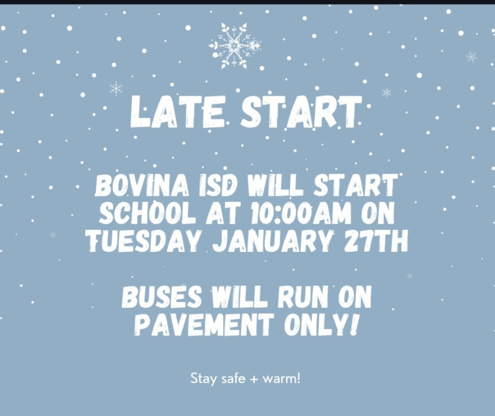 Late start 1-27-26
