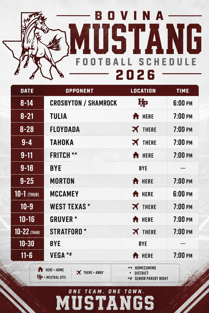 FB Varsity 2026
