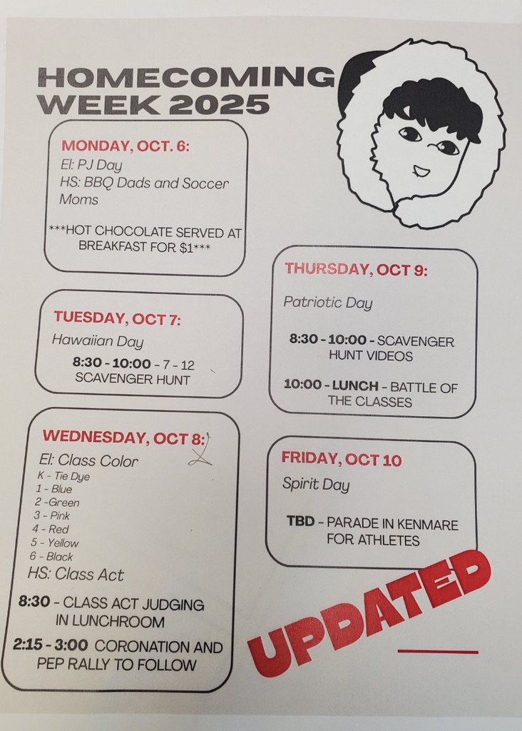 homecoming flyer