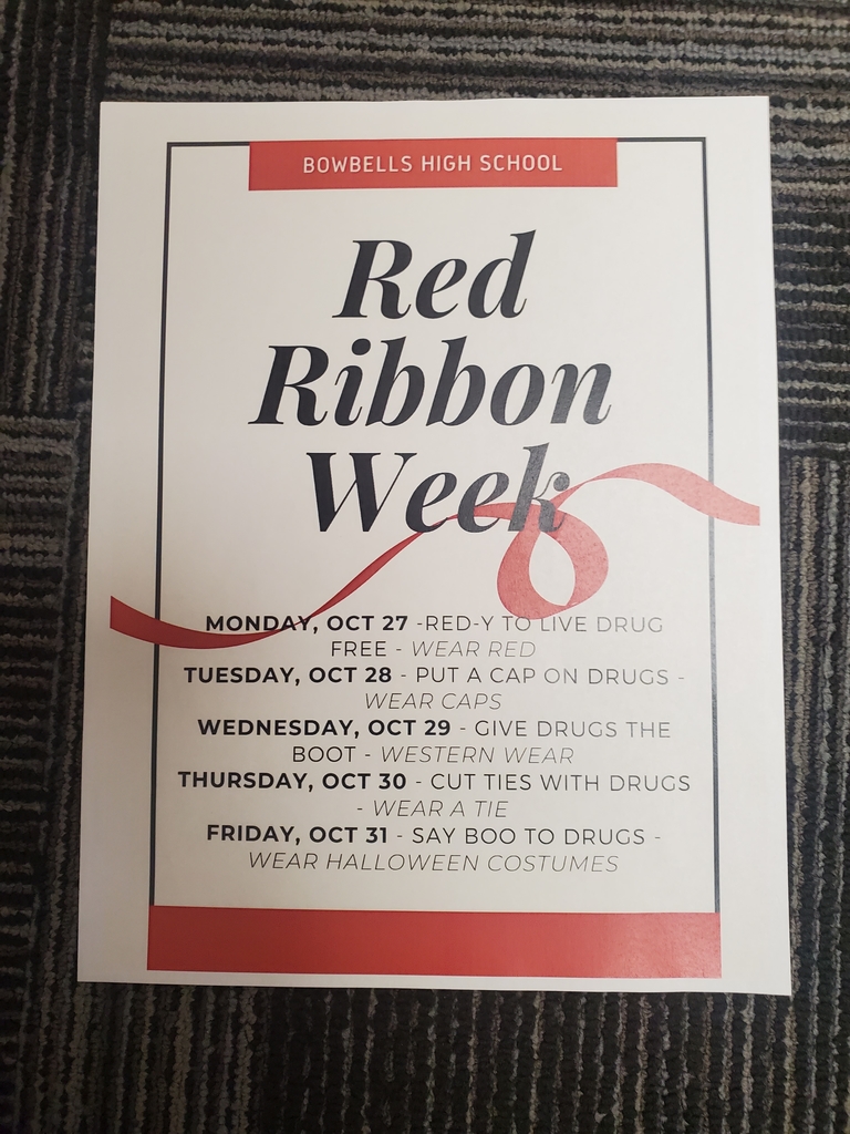 red Ribbon flyer