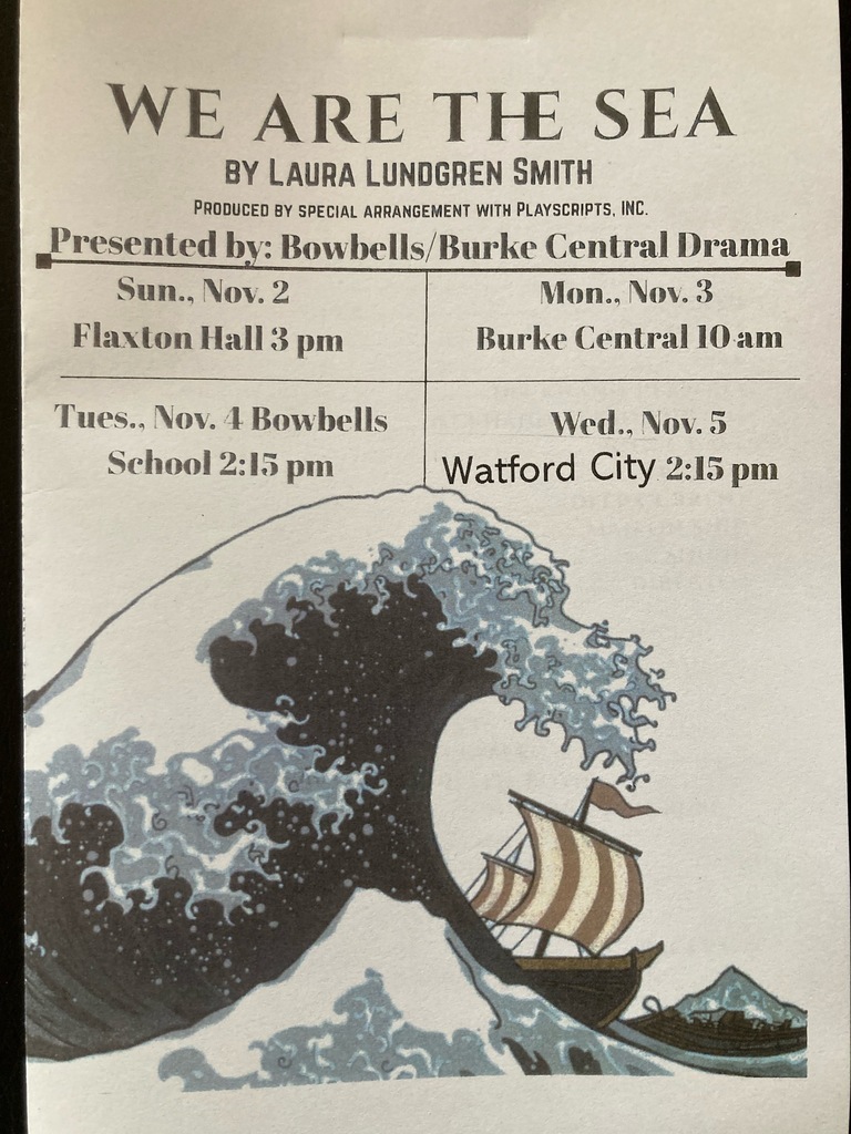 drama performance flyer