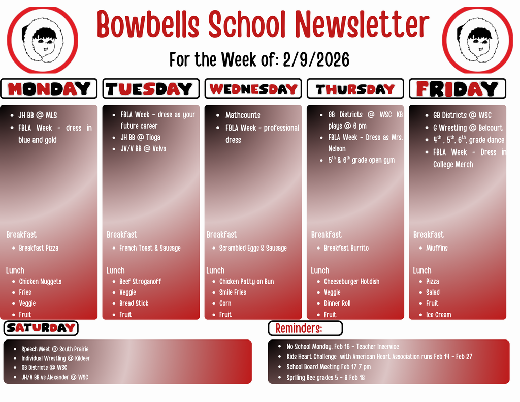 Feb 9 newsletter