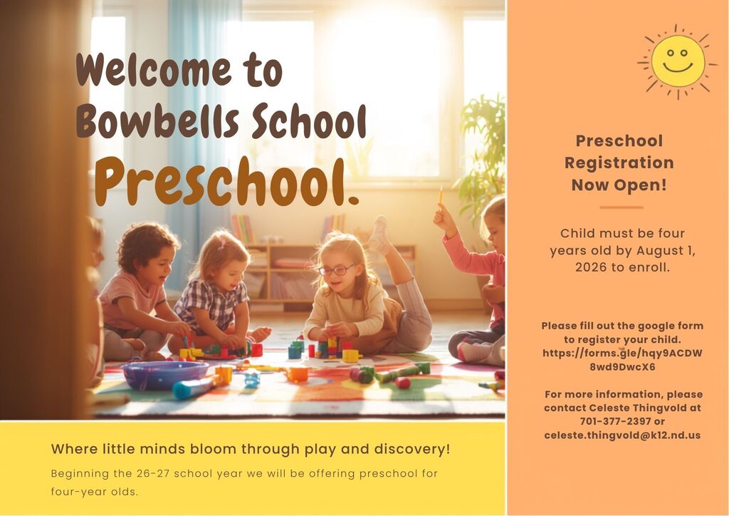 Preschool flyer