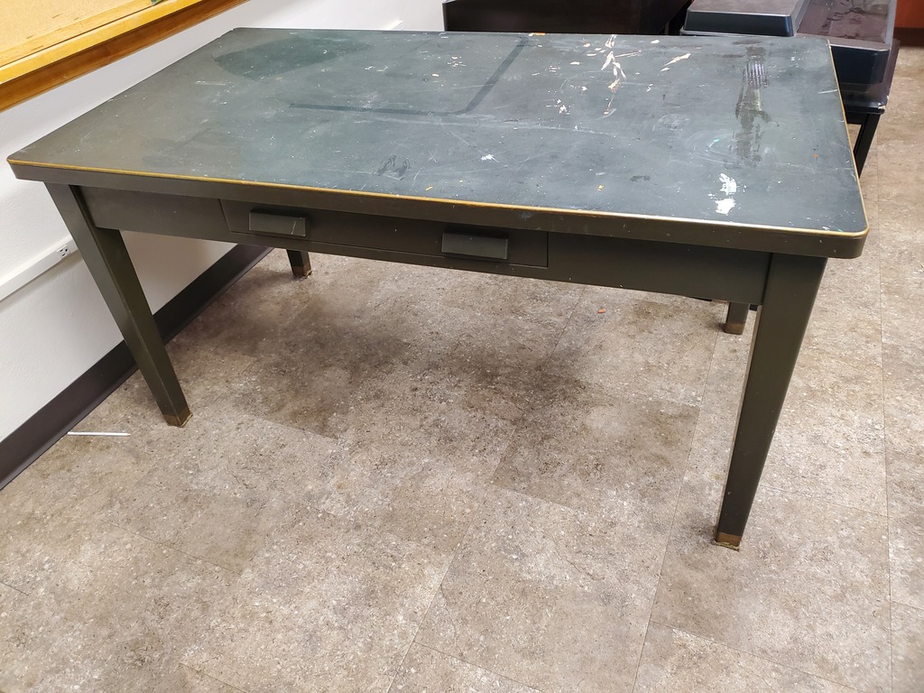 metal table