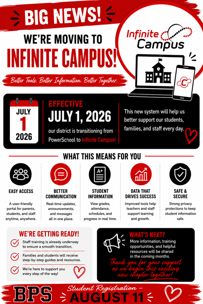 Infinite campus notice