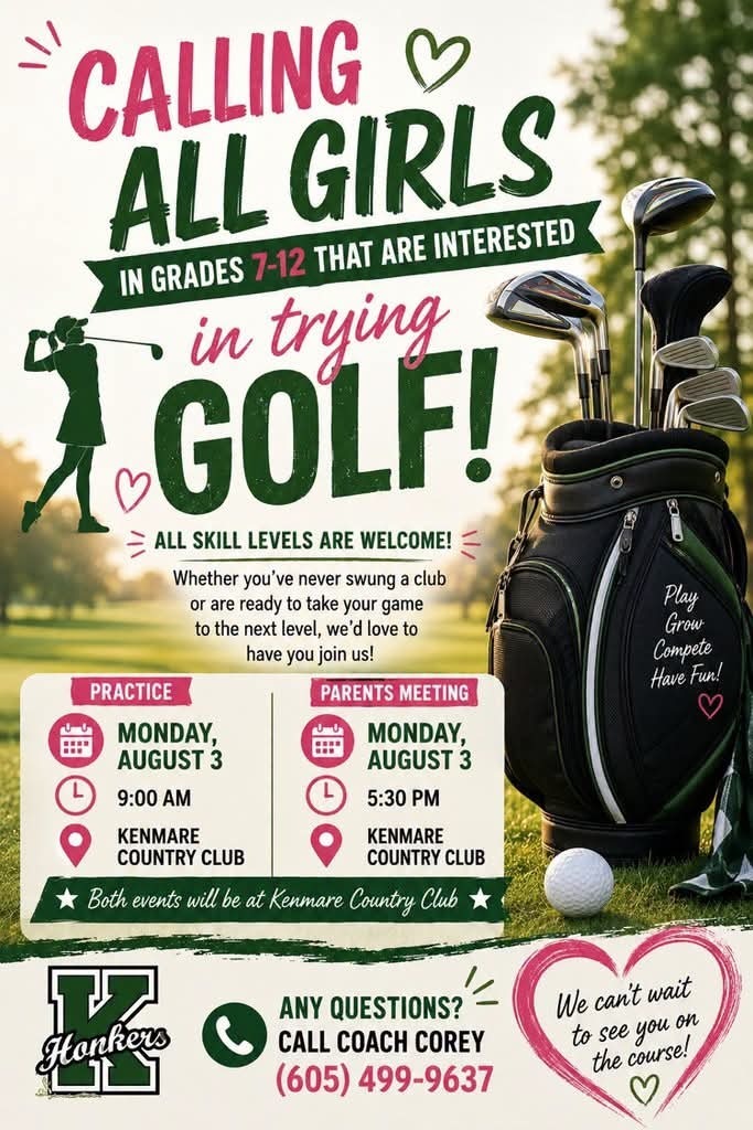 Girls golf