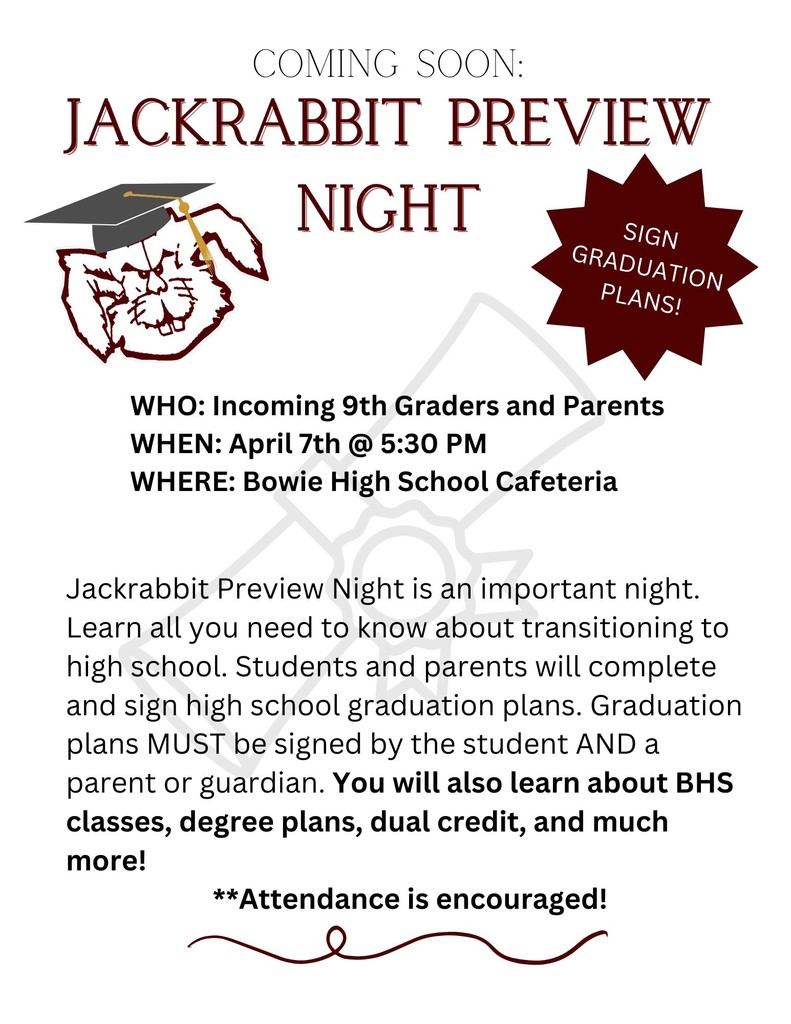 Jackrabbit Preview Information