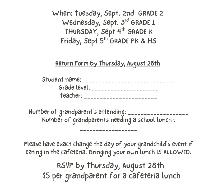 Lunch with Grands @ BES