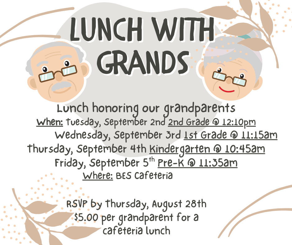 Lunch with Grands @ BES