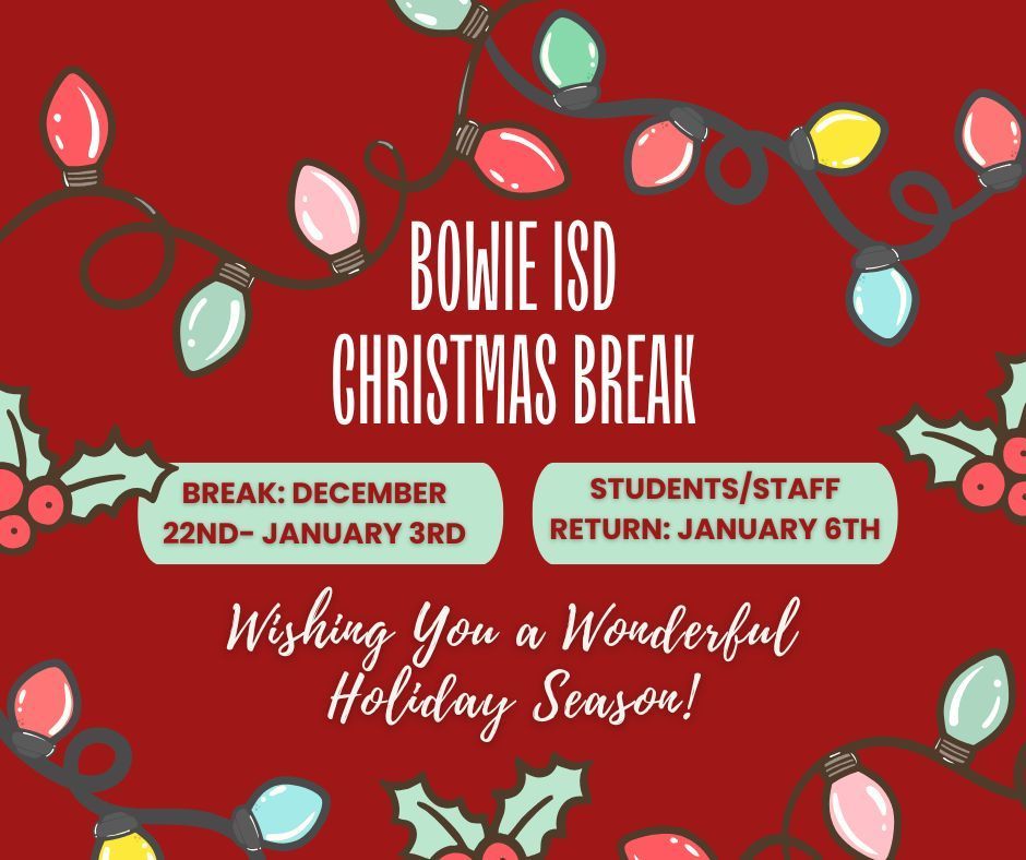 2025 Christmas Break