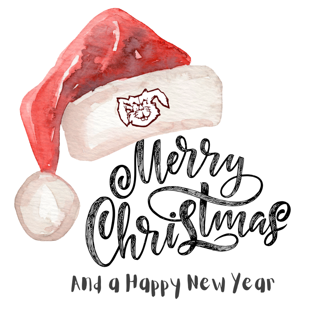 Red White Black Merry Christmas Instagram Post