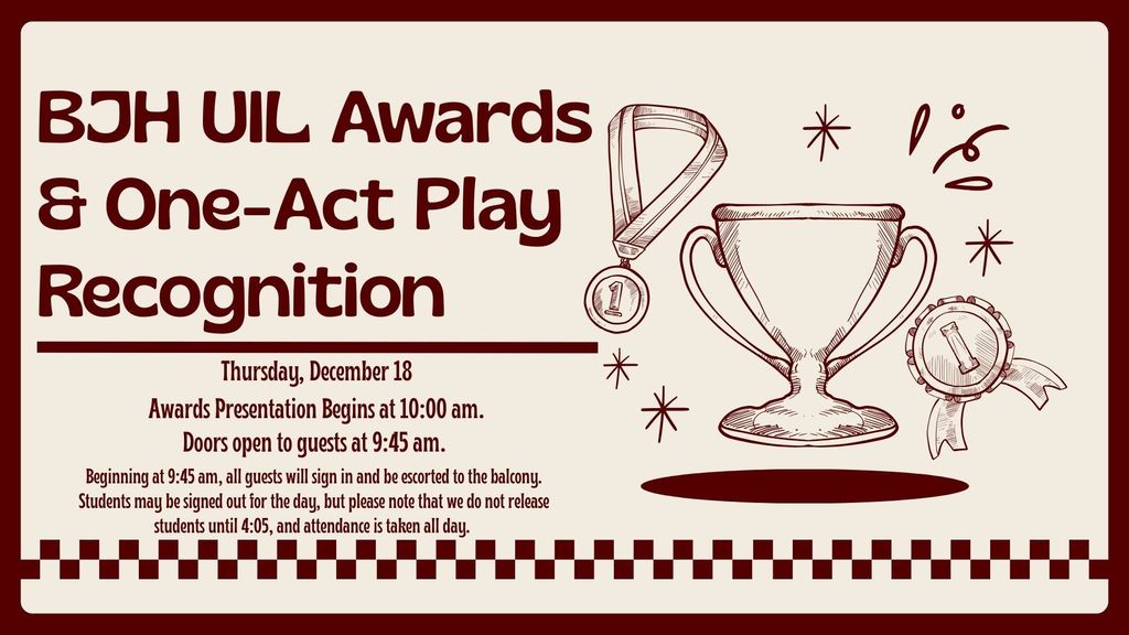 BJH UIL Awards
