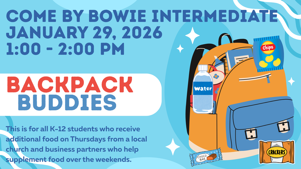 back pack buddy distribution