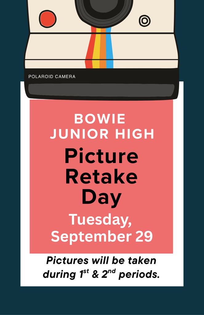 Retakes are TOMORROW!