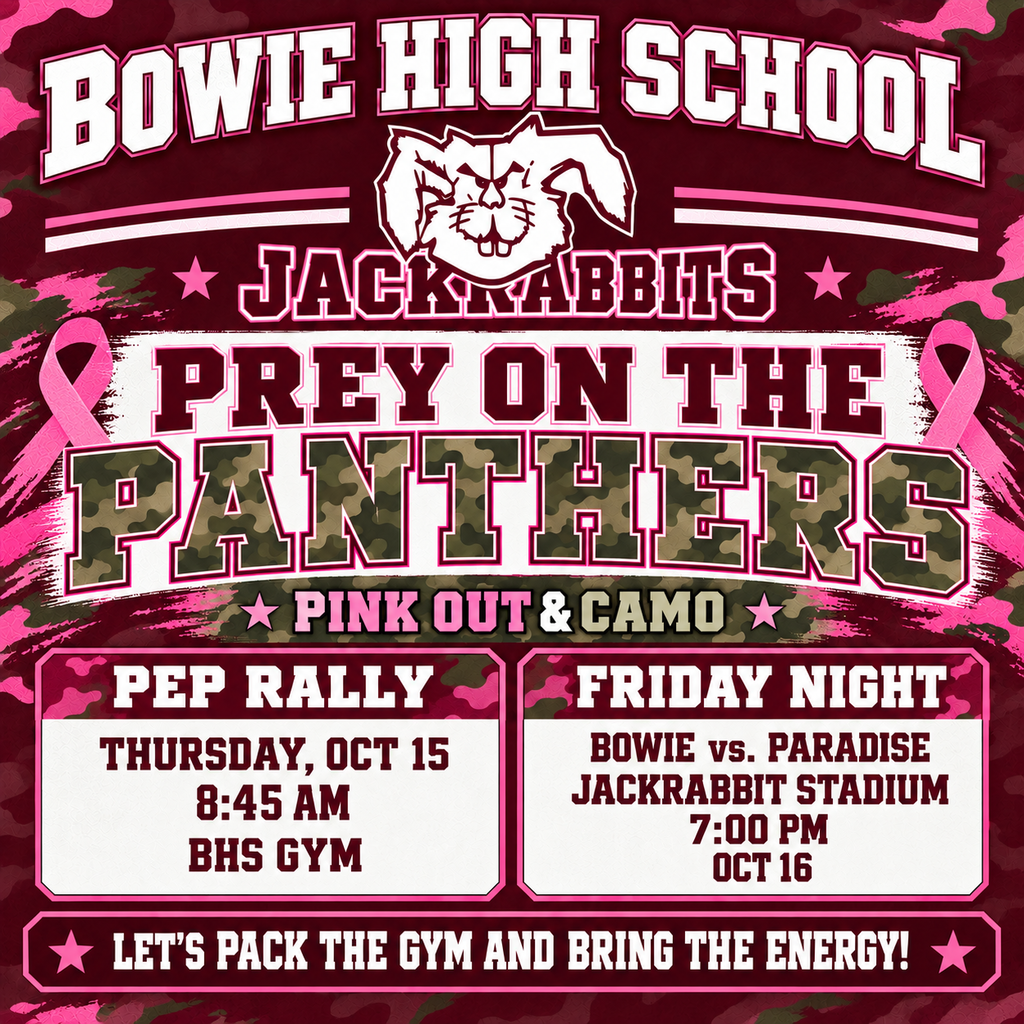 pep rally pink and camo