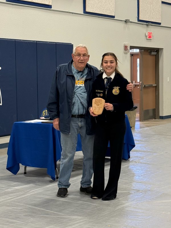 1st place Range Management Individual