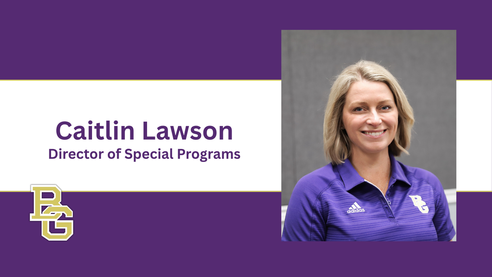 Caitlin Lawson Director of Special Programs