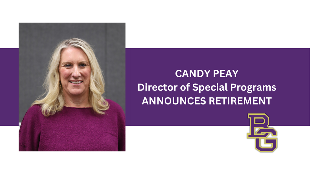 Candy Peay, Director of Special Programs, Announces Retirement