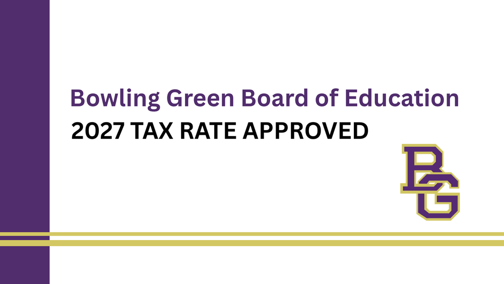 Board of Education Tax Rate Approved
