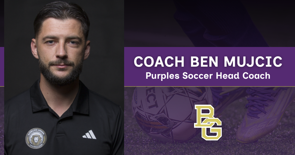 Coach Ben Mujcic Purples Soccer Head Coach