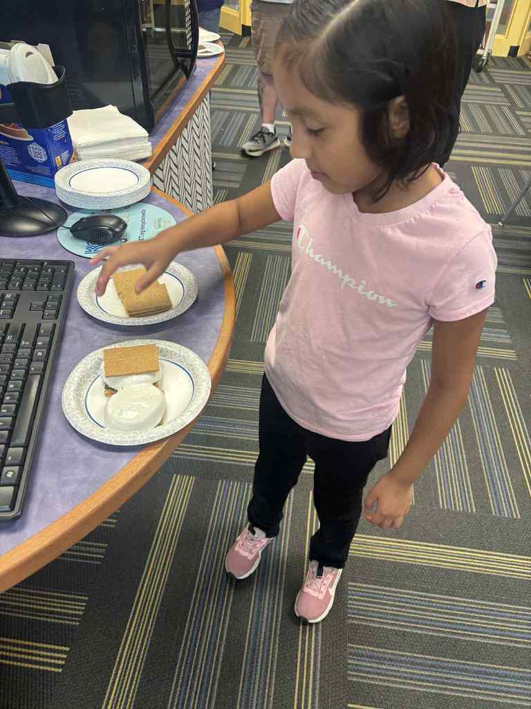 Making s'mores