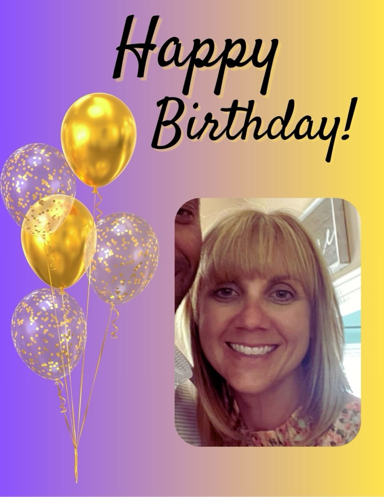 Happy Birthday Mrs. Lawrence! We hope you have a great day!!