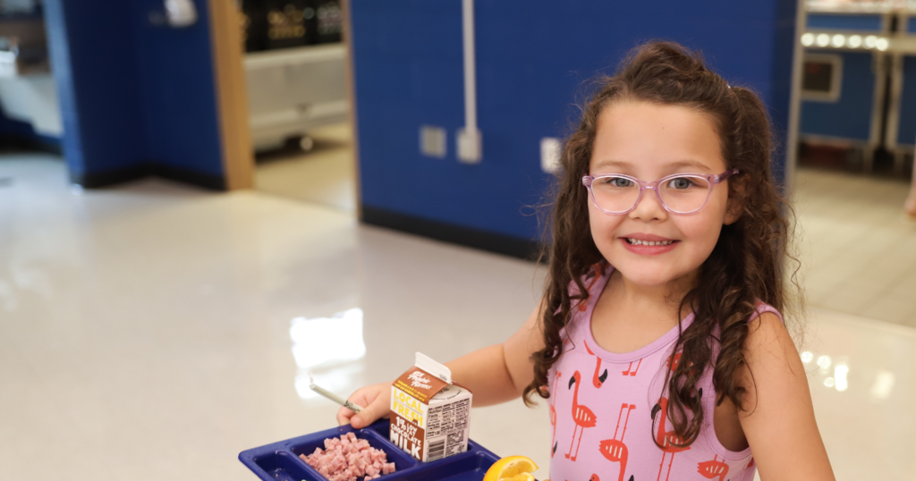 Lunchtime on the First Day of School