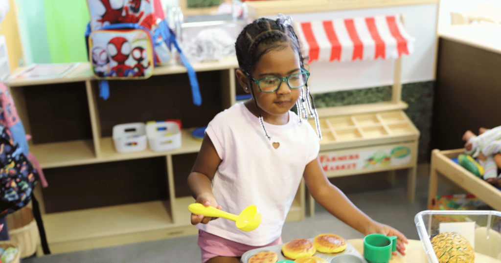 First Day of Preschool: Play