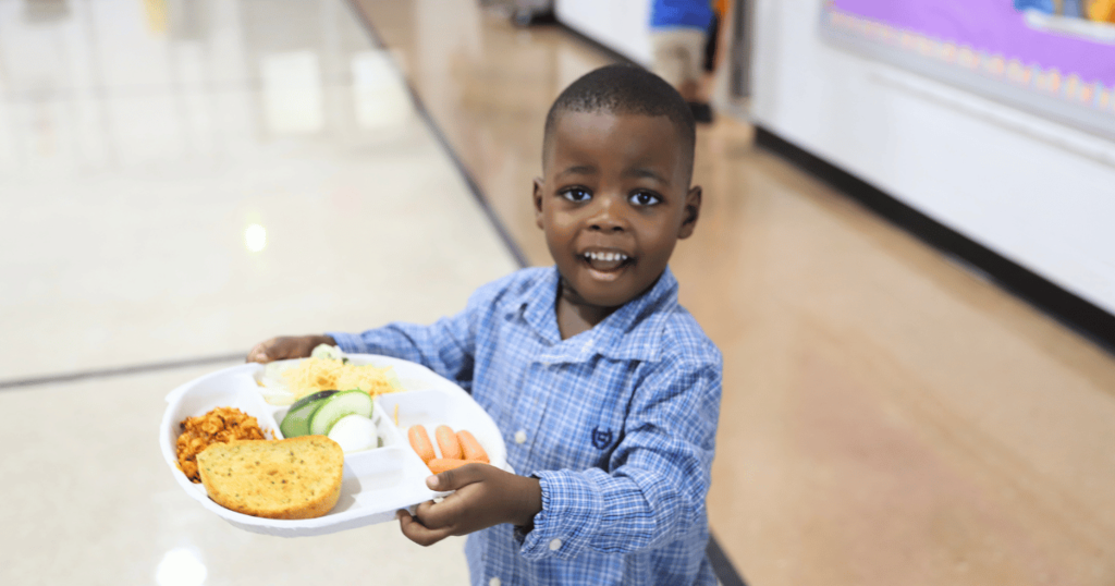 First Day of Preschool: Lunch