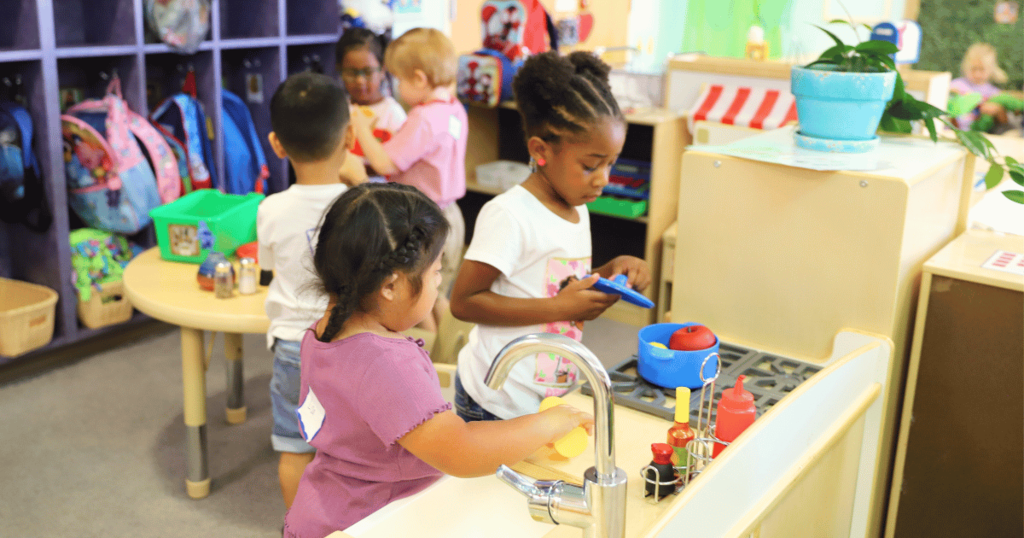 First Day of Preschool: Play