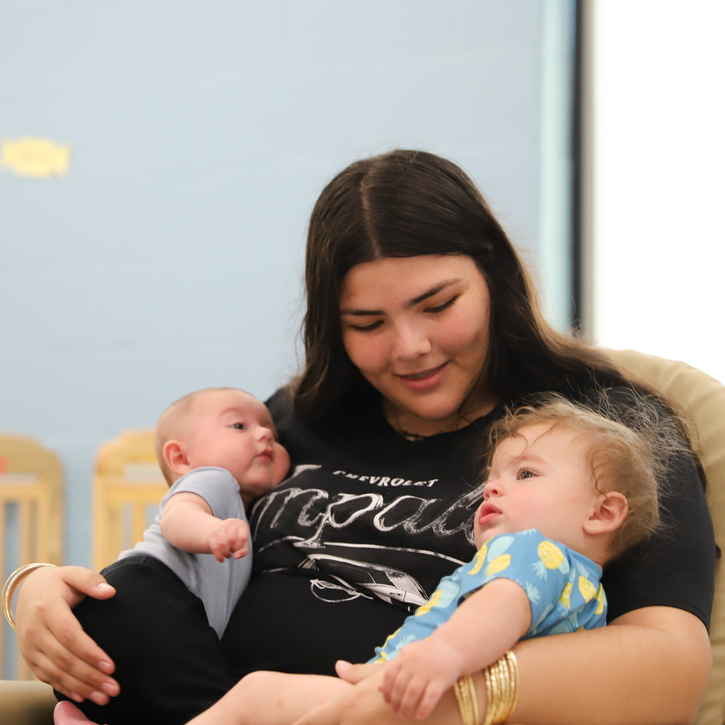 BGHS students work in infant room at LPA