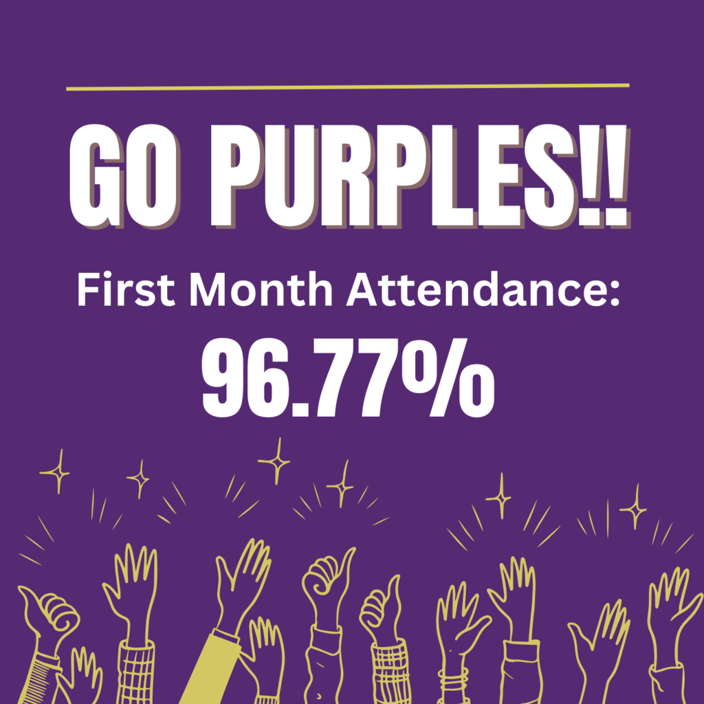 First Month Attendance: 96.77%