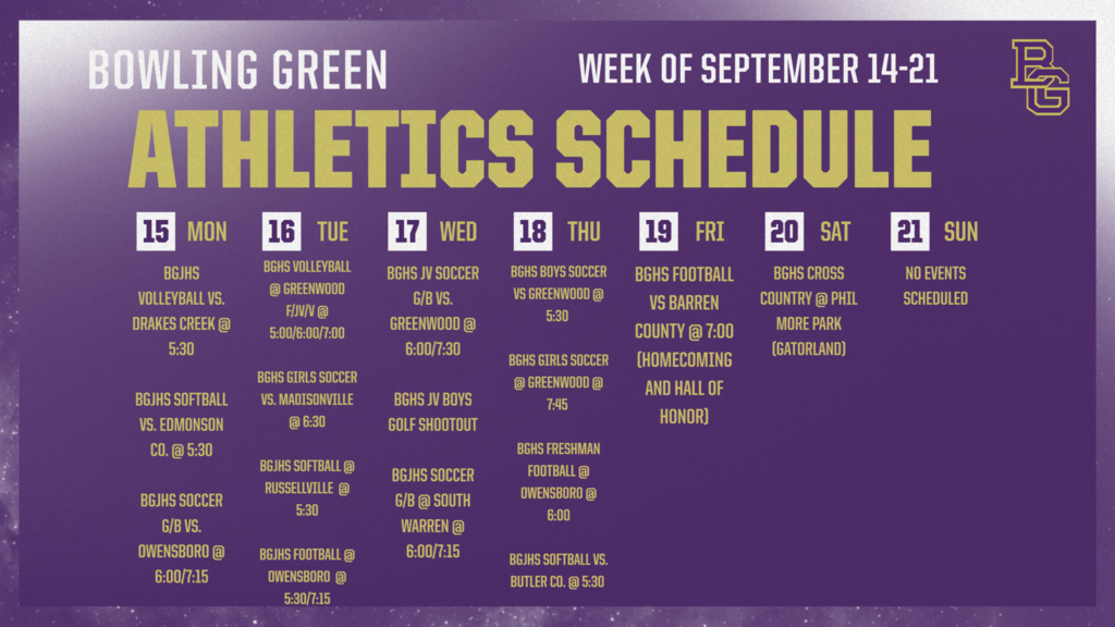 Week of September 15th 