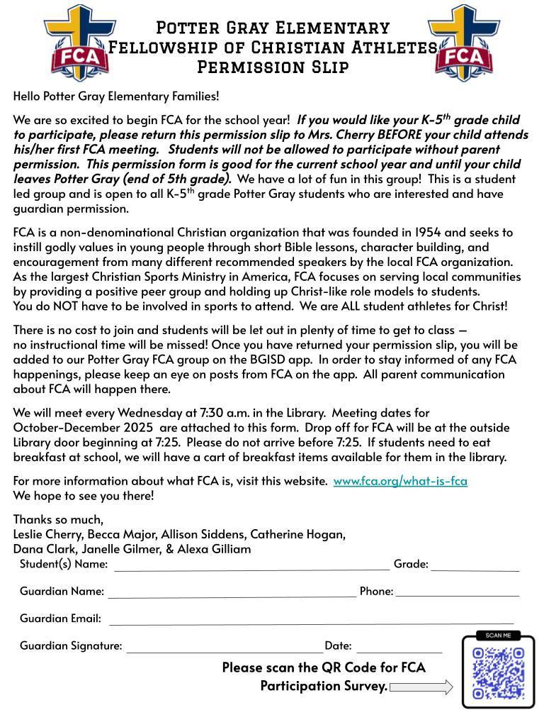PG FCA Permission Slip (1)