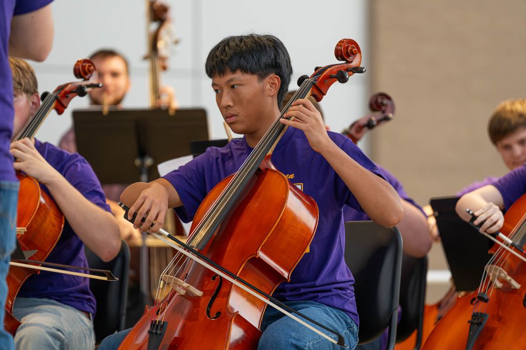 Orchestra Concert BGHS Courtyard