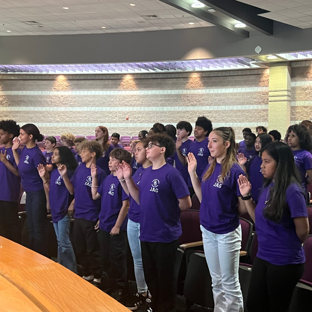 BGJHS JAG Ceremony