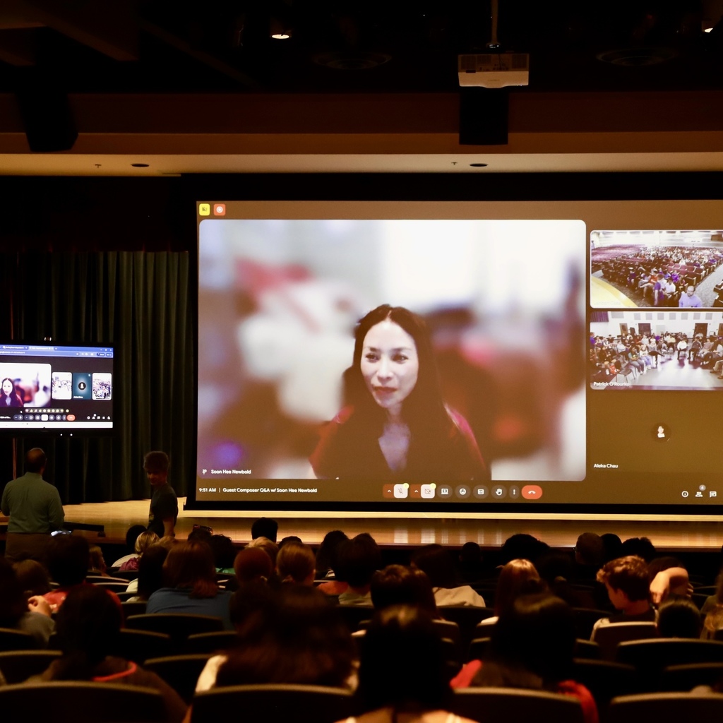 Soon Hee Newbold meets virtually with BGJHS and BGHS students