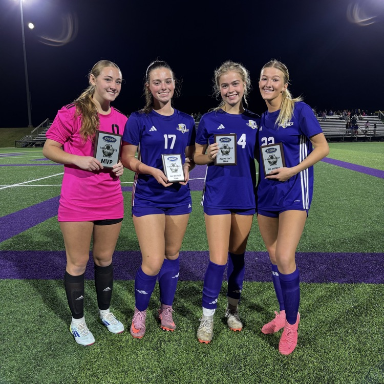 Girls Soccer District All Tournament Team